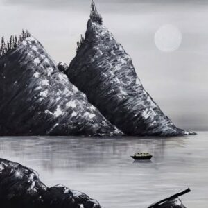 Moonlit Fjord