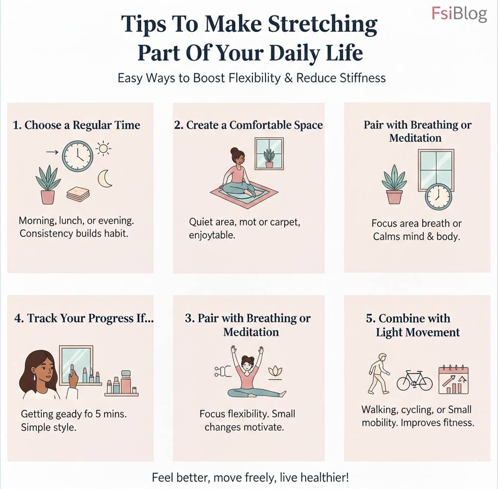 Tips To Make Stretching Part Of Your Daily Life