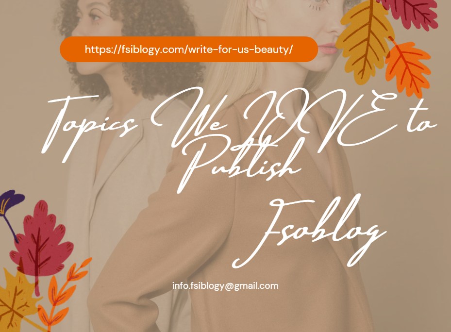 Topics We LOVE to Publish