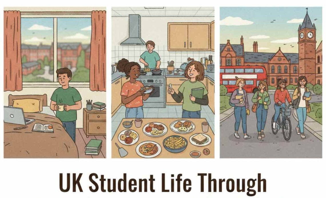 UK Student Life Through Daily Routines and Real Meals