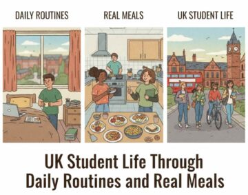 UK Student Life Through Daily Routines and Real Meals