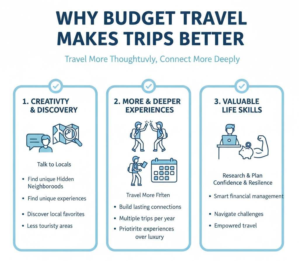 Why Budget Travel Makes Trips Better