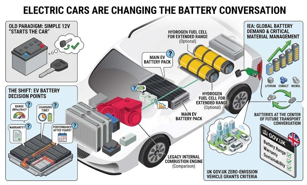Electric Cars Are Changing The Battery Conversation
