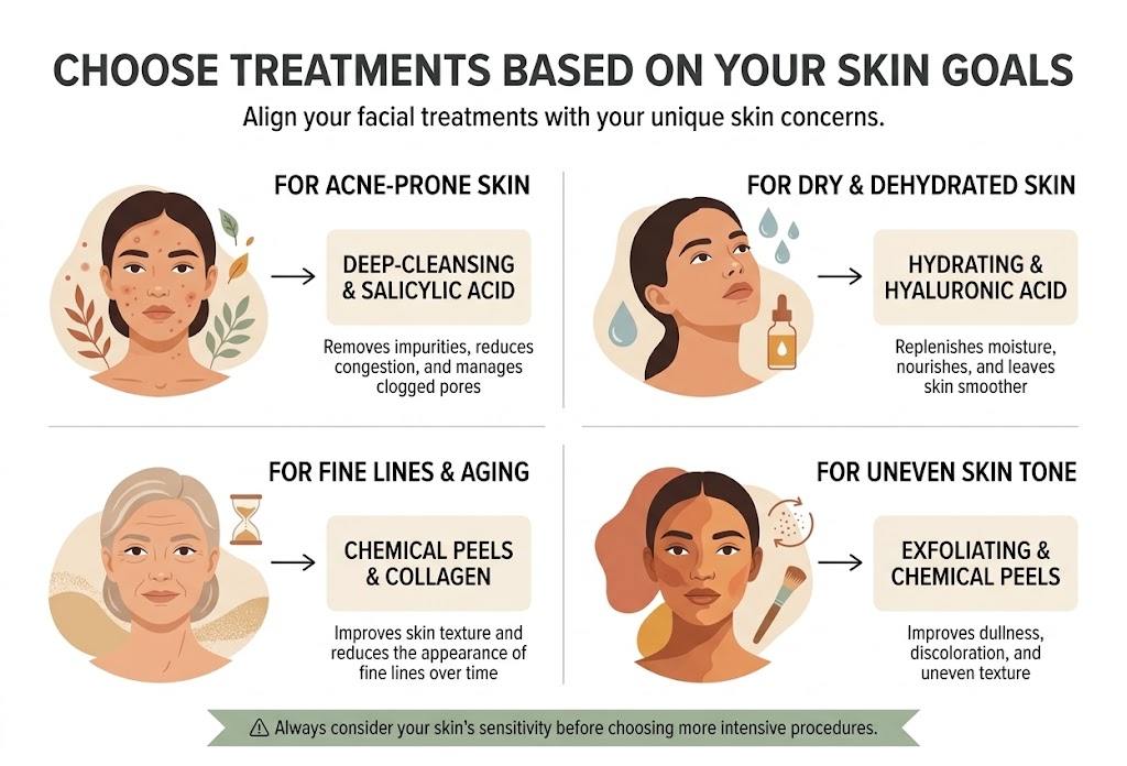 Choose Treatments Based on Your Skin Goals