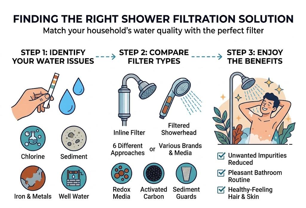 Finding The Right Shower Filtration Solution