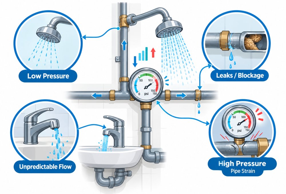 Pay Attention to Changes in Water Pressure